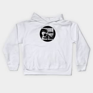 NISSAN 300ZX Black 'N White 5 Kids Hoodie